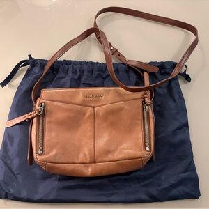 Cole Haan Tan Leather Crossbody Bag